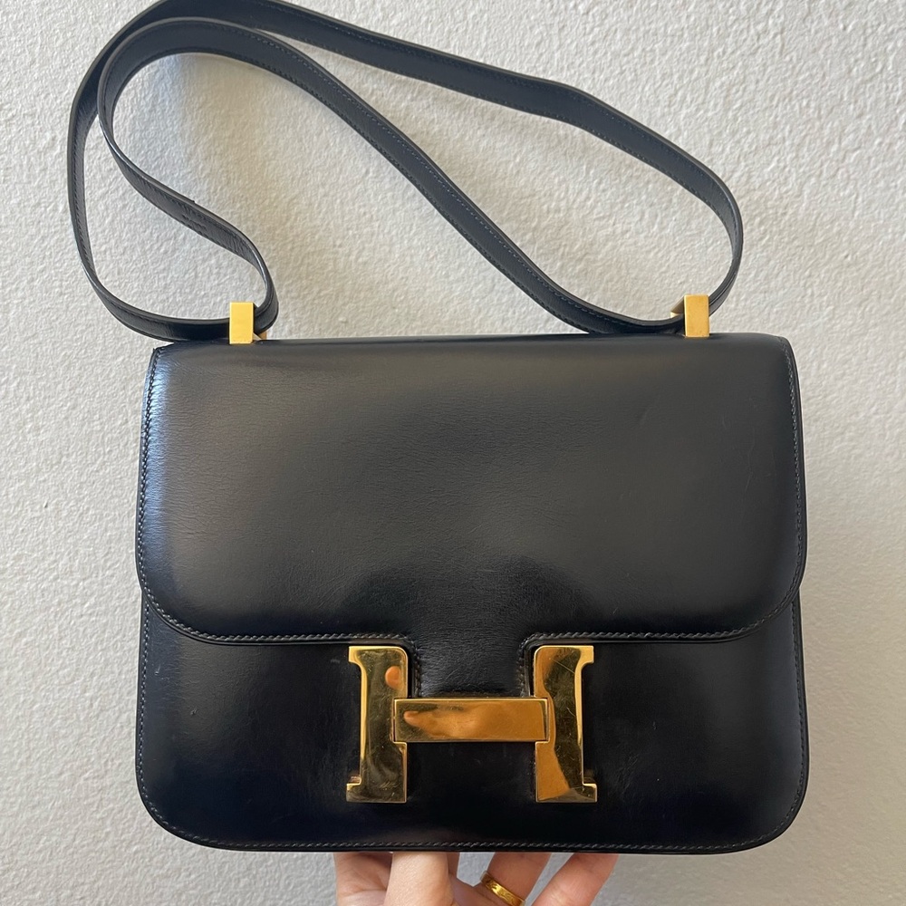❌SOLD❌Hermes Constance 23 Black Box Calf Leather GHW